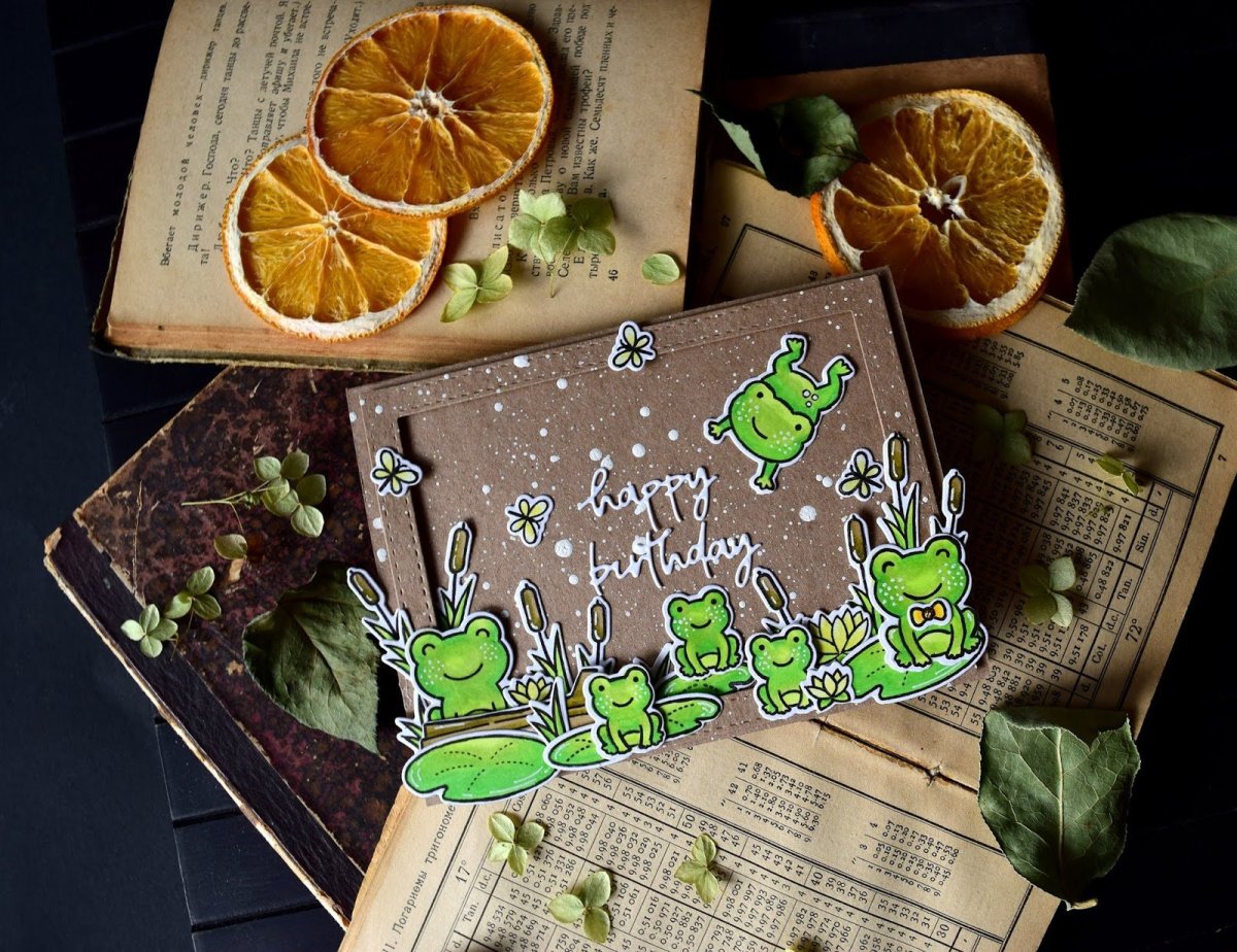 Кратовая открытка день рождения