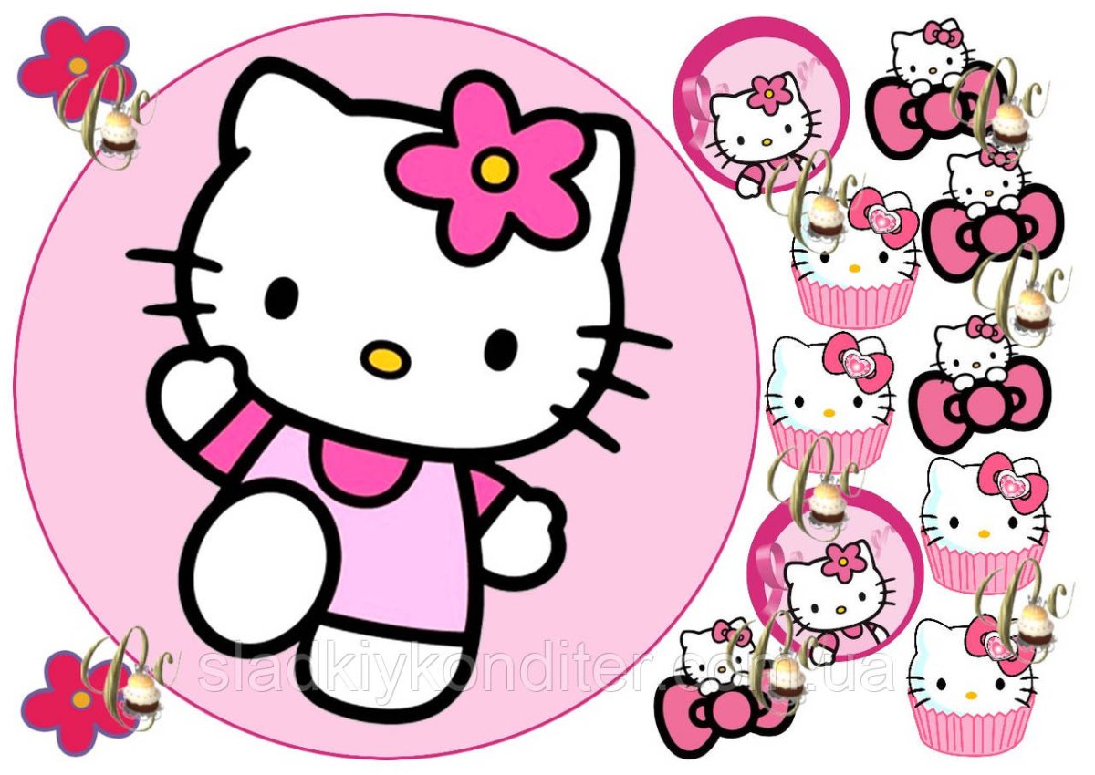 Сахарная печать Китти