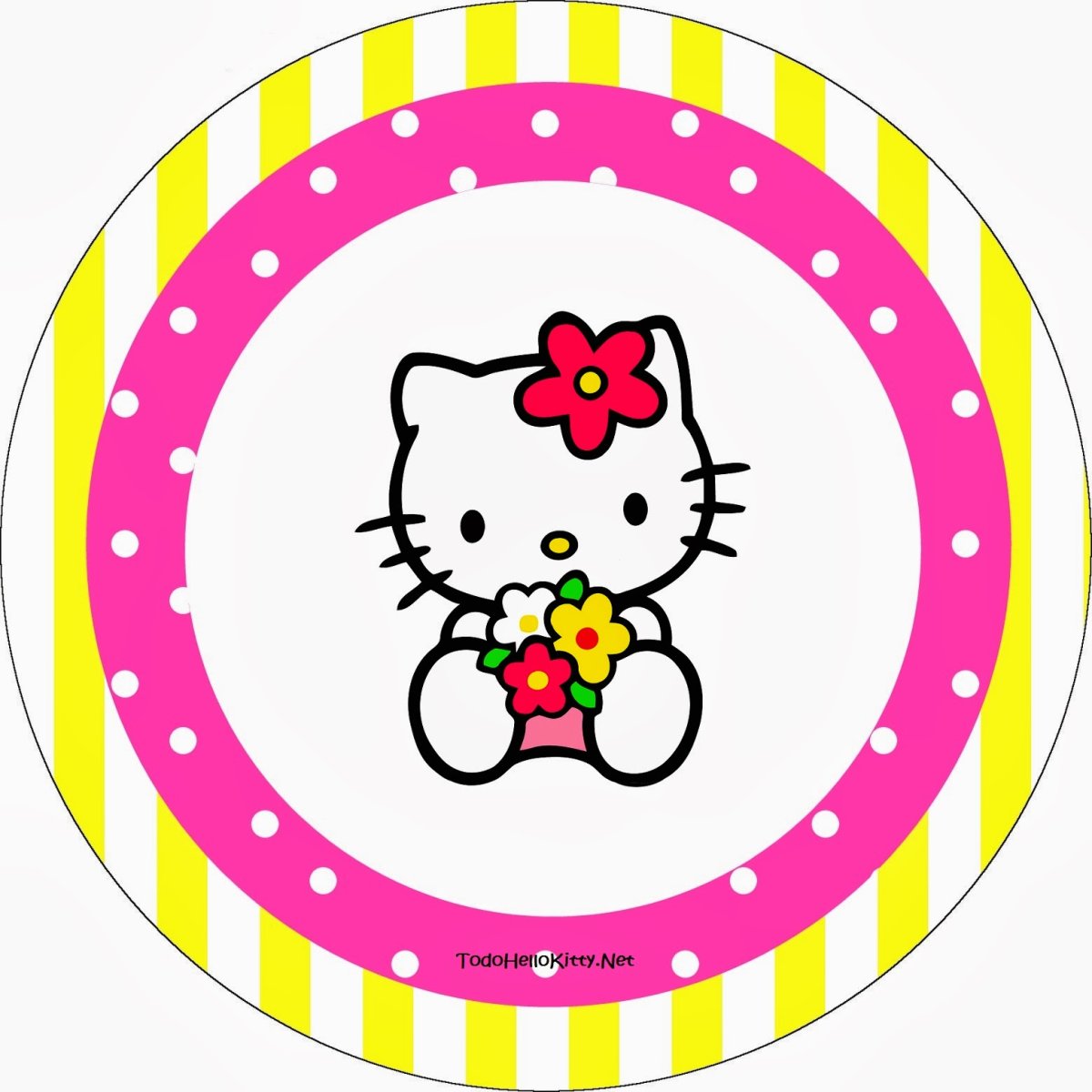 Хэллоу Китти печать на торт