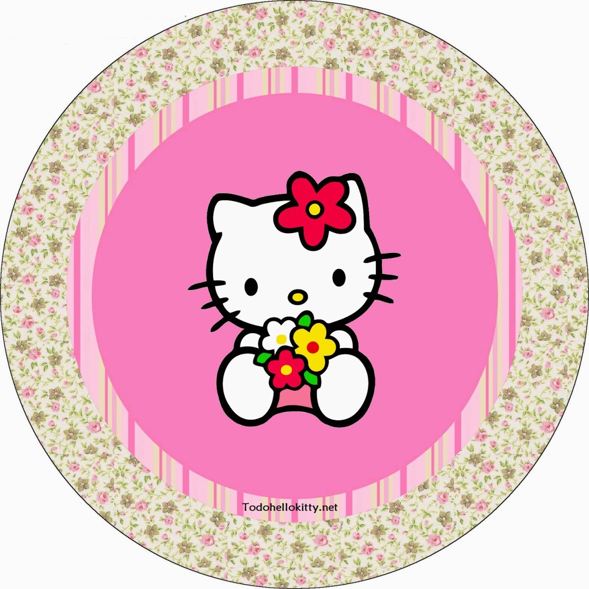 Хеллоу Китти сахарная печать