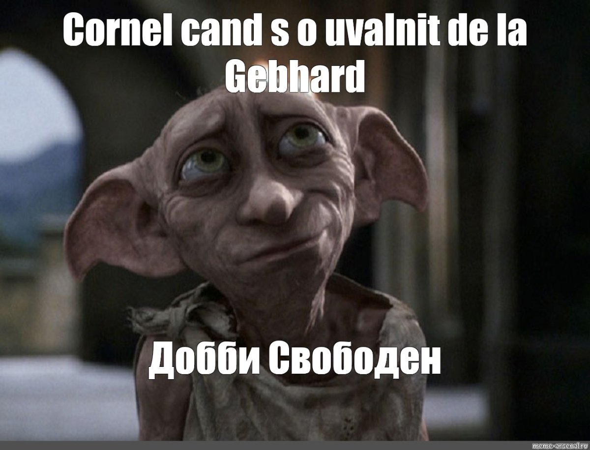 Добби свободен из Гарри Поттера