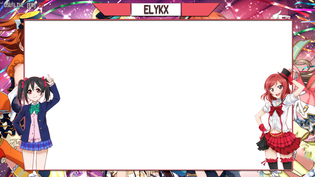 Аниме рамка для фотошопа