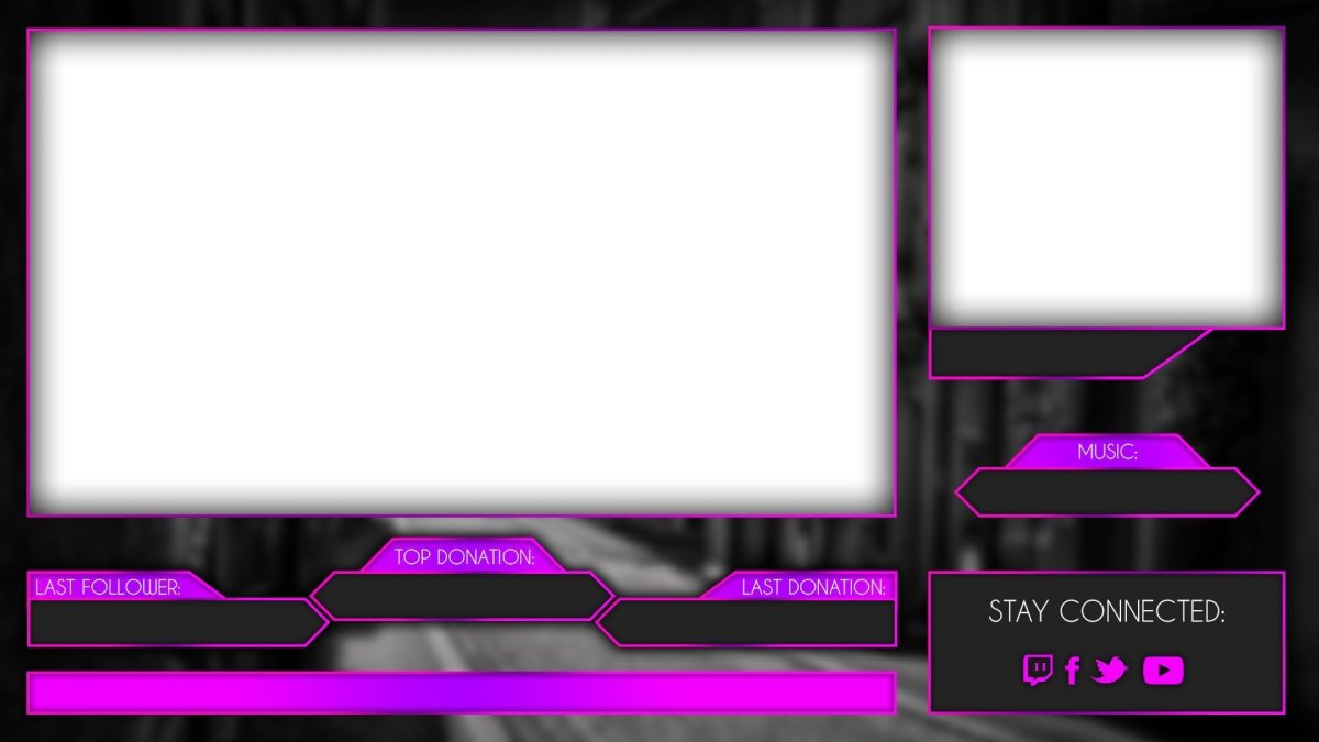 Оверлей для Твича для камеры