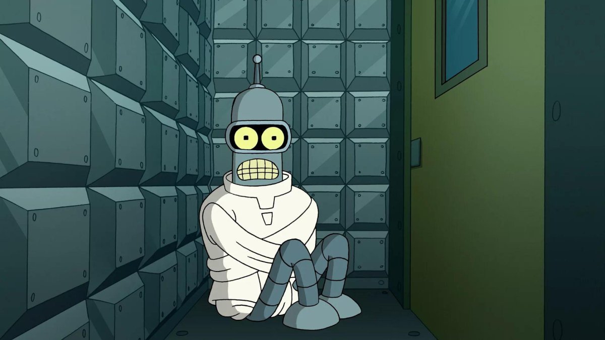 Грустный Бендер Футурама