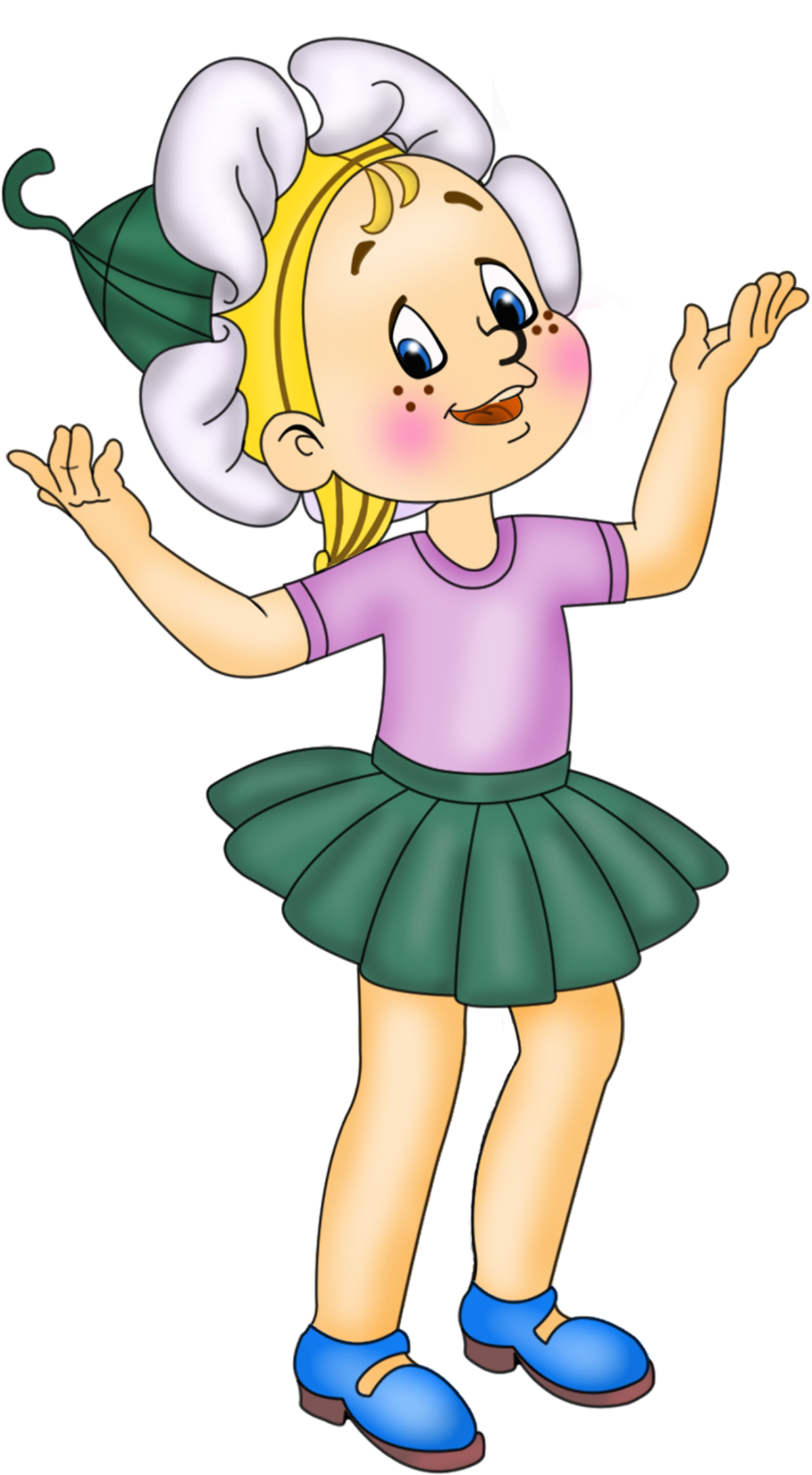 Незнайка сказка герои Синеглазка