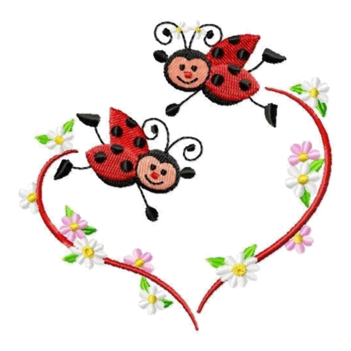 Божья коровка орнамент