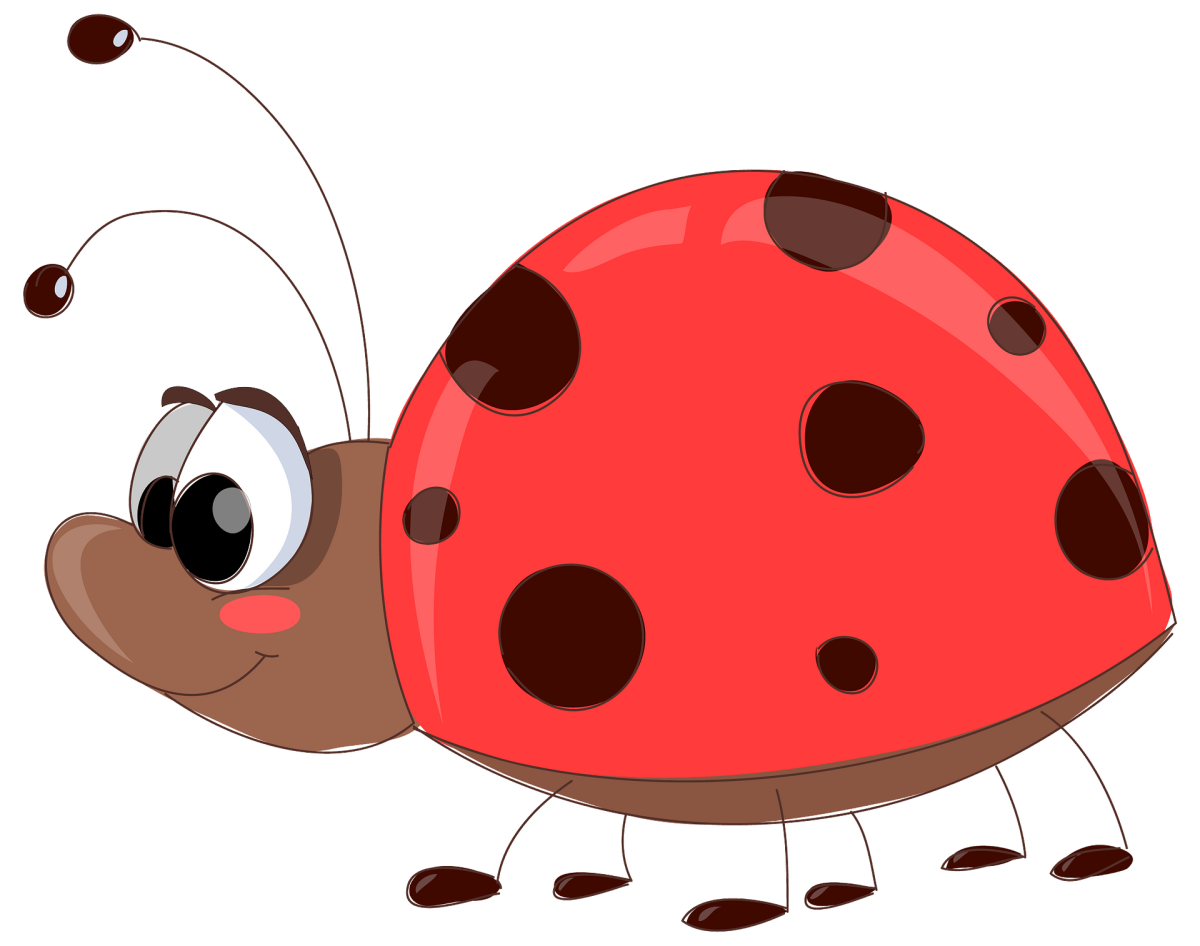 Божьи коровки мультяшки