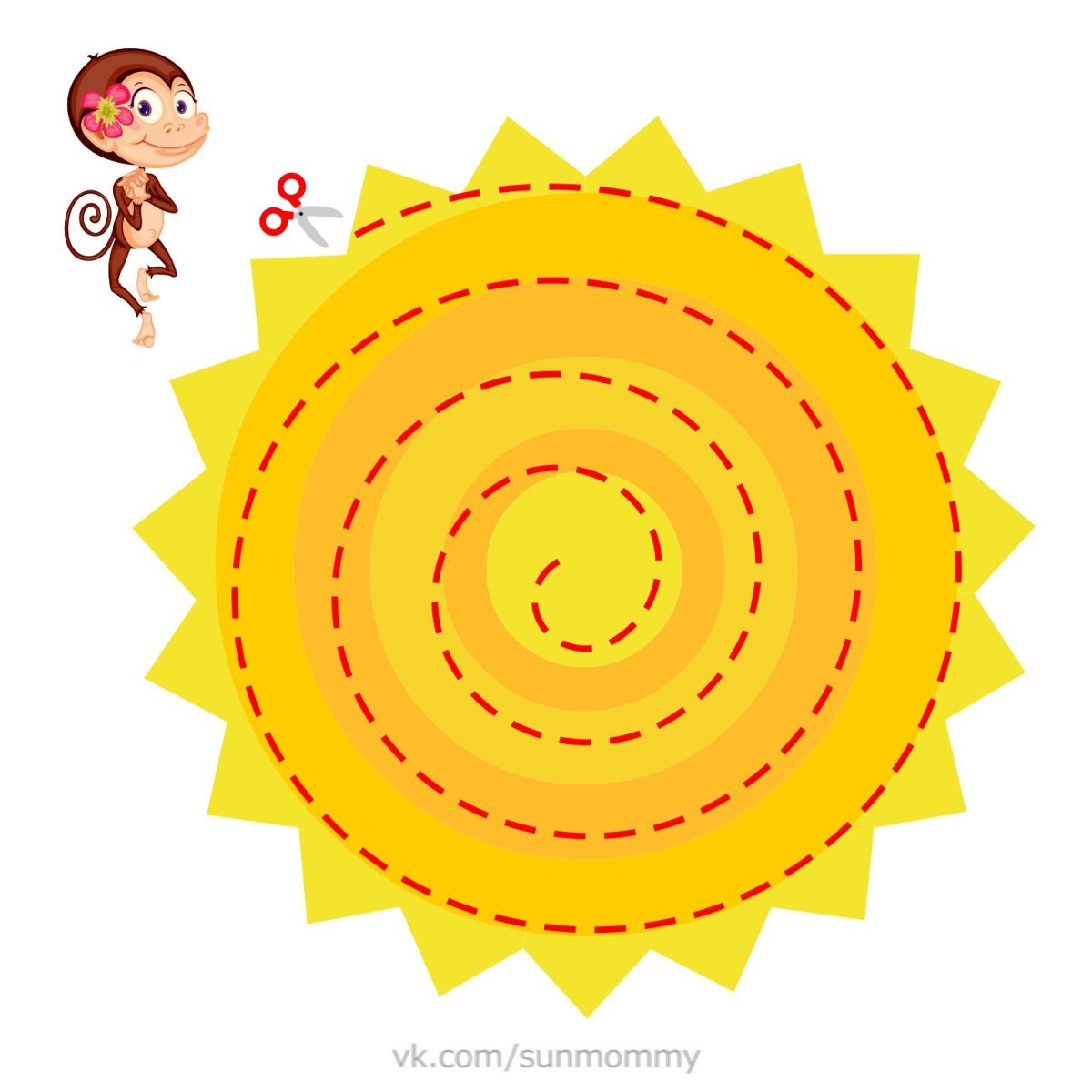 Вырезание ножницами для детей