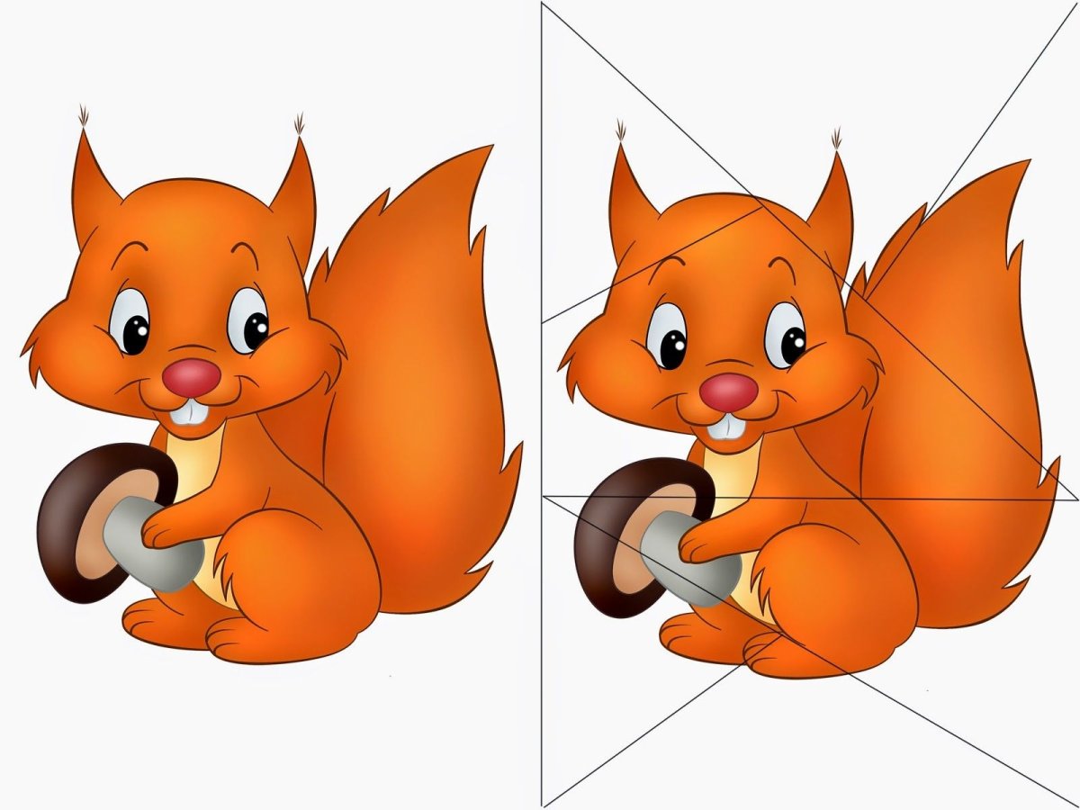 Разрезные пазлы морские обитатели для детей