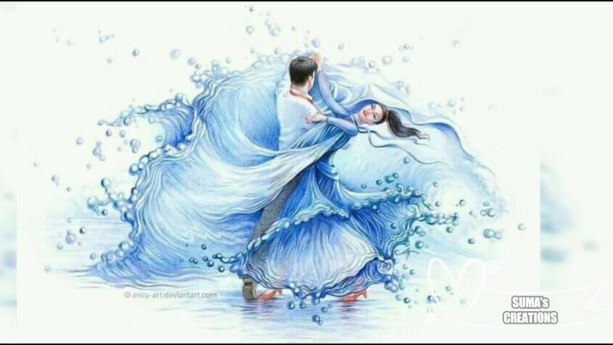 Вальс акварель