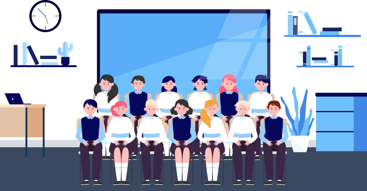 Нарисовать современный класс