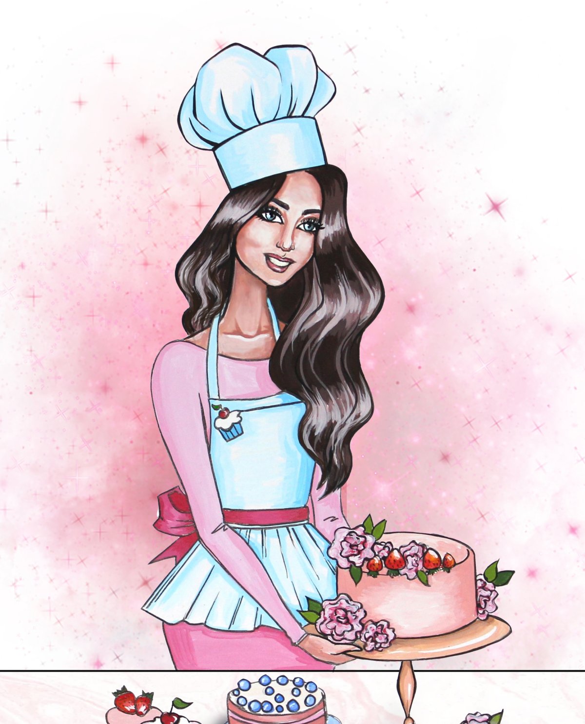 Кондитер рисунок