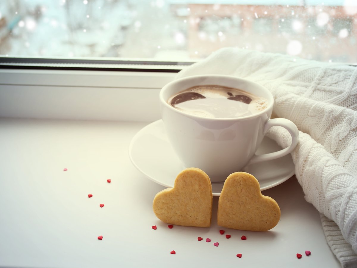 Кофе сердце