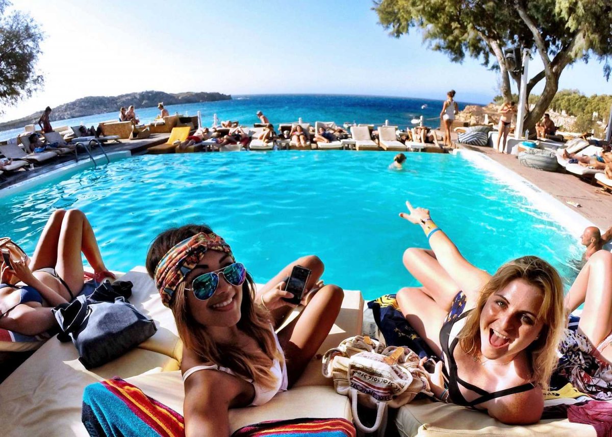 Турция море люди