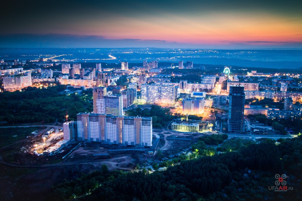 Уфа виды города