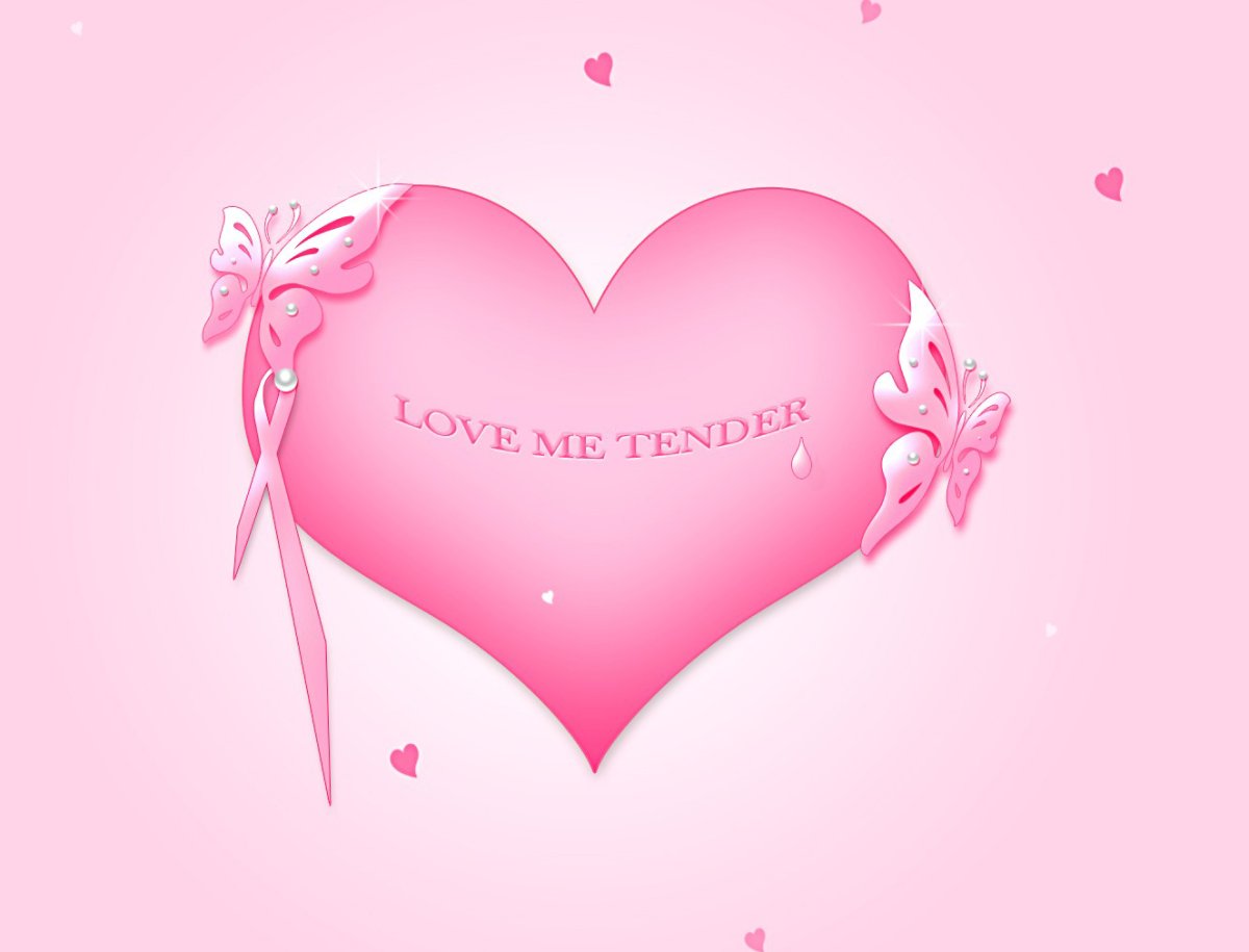 Валентиночка открытка