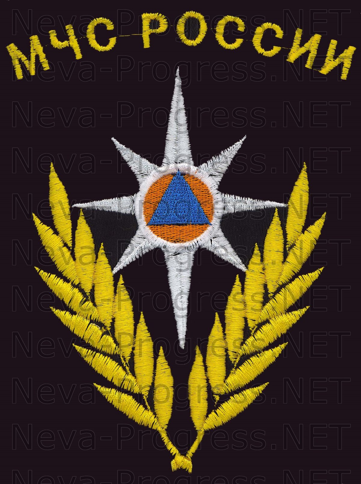 Вышитые эмблемы МЧС