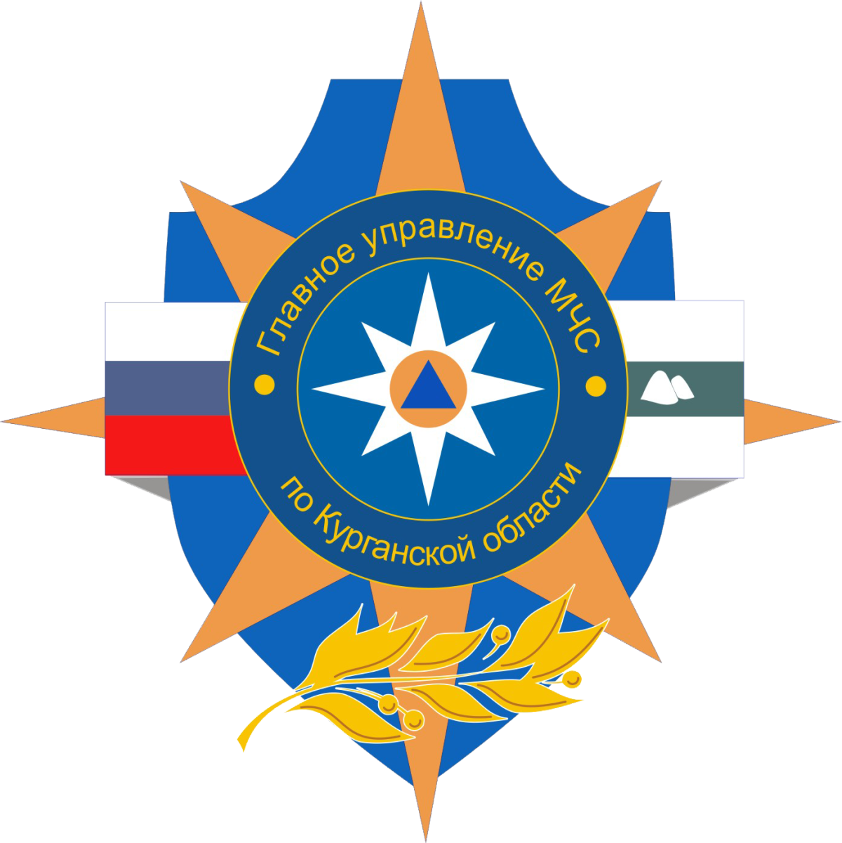 Флаг МЧС России 90х135