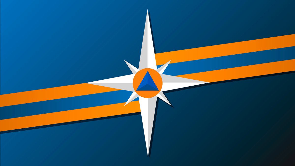 Знак МЧС роза ветров
