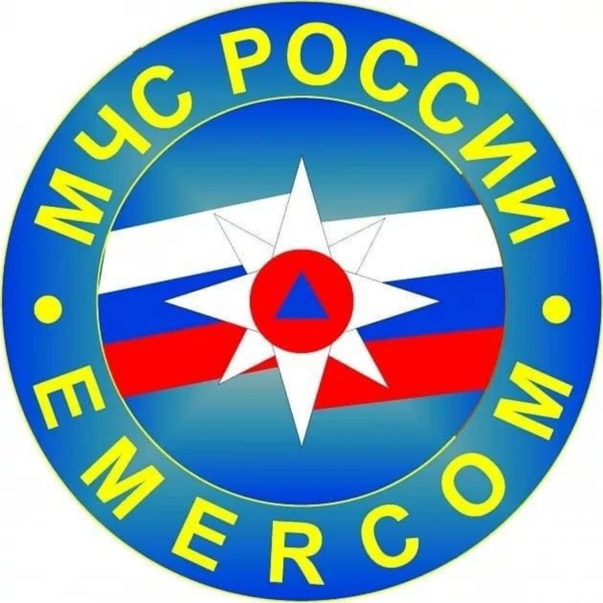 Эмблема спасателей МЧС России