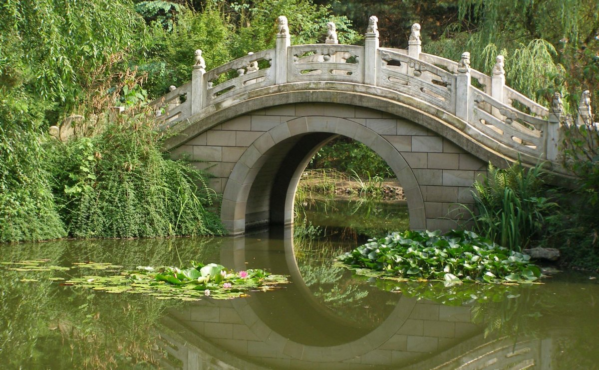 Мостик через речку