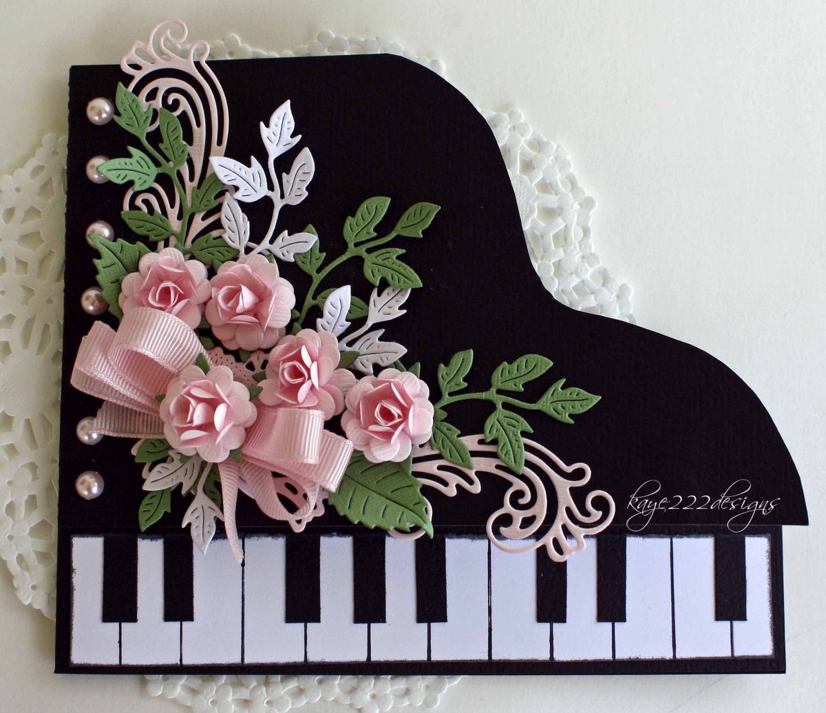 Скрапбукинг пианино