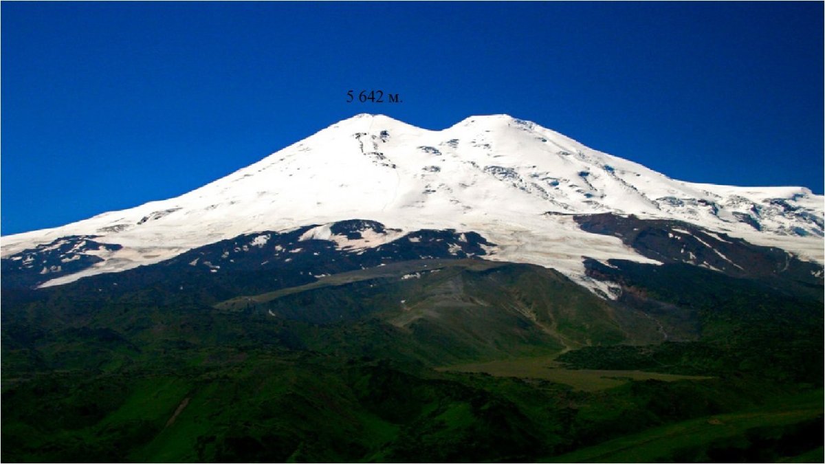 Эльбрус высочайшая Горная вершина России