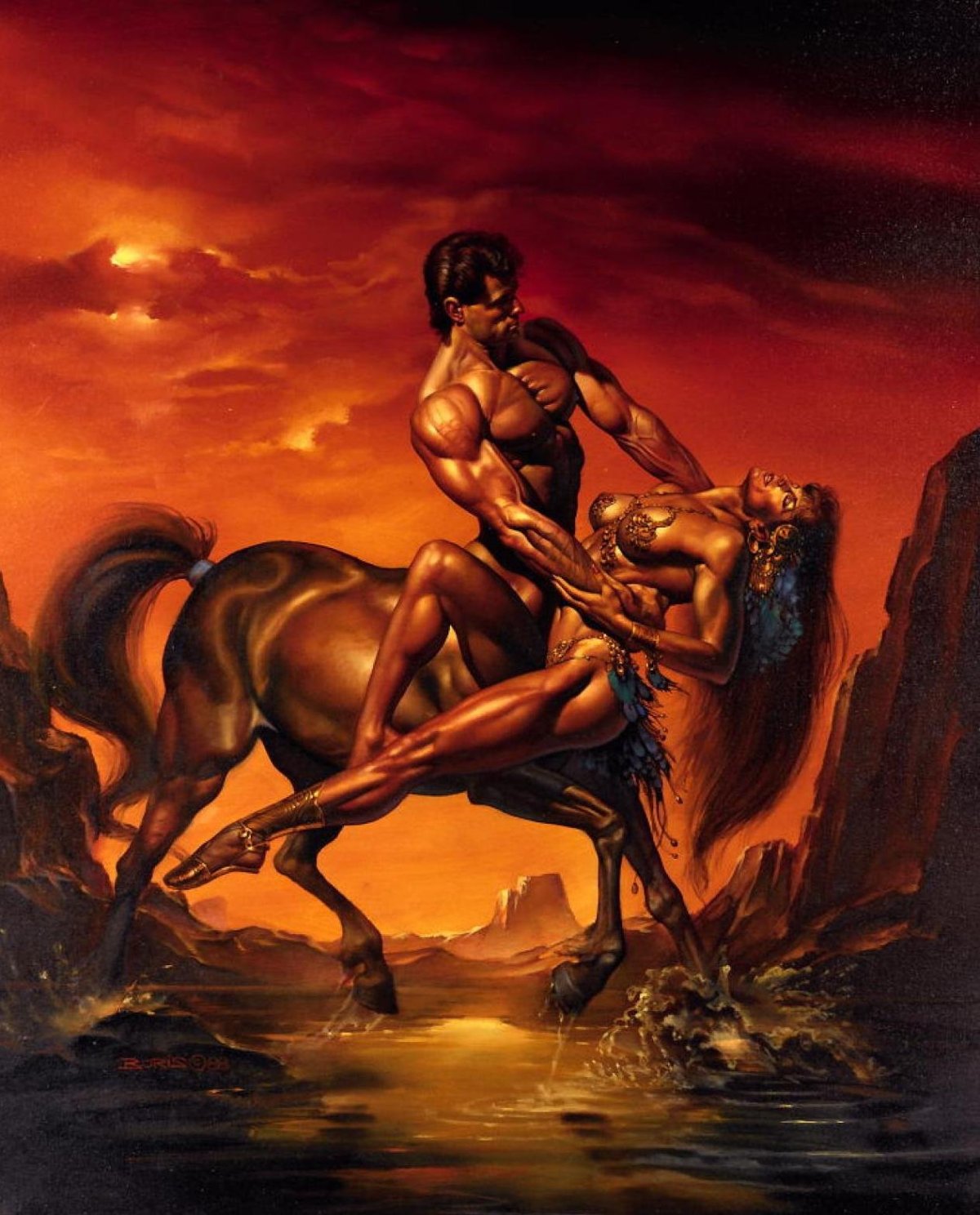 Борис Вальехо Кентавр