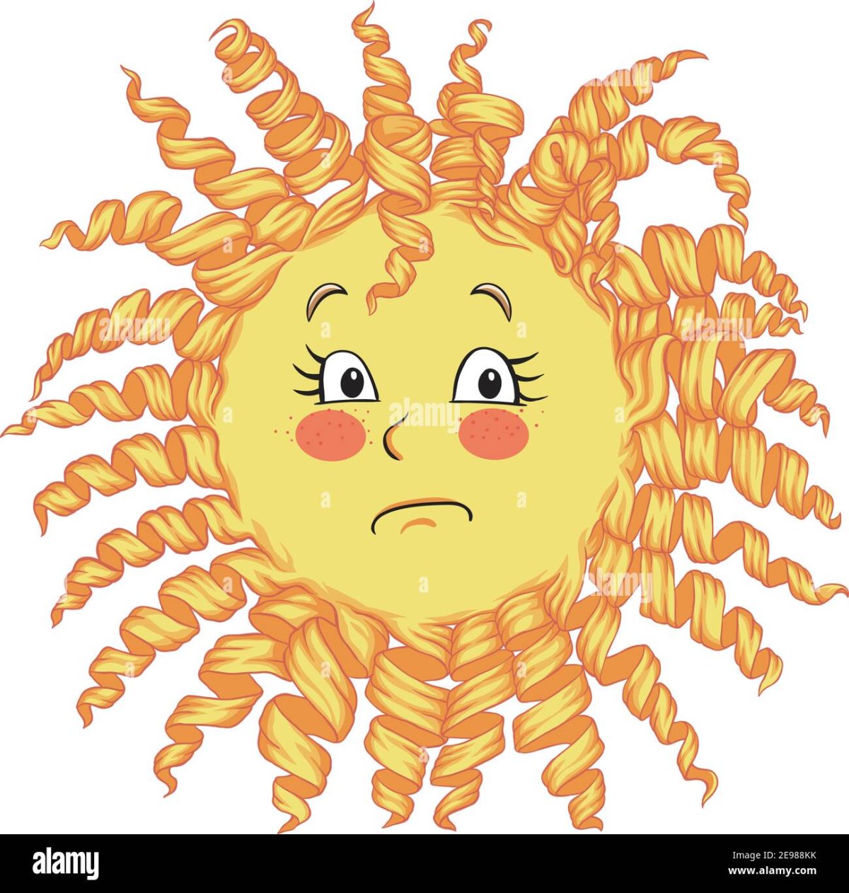 Грустное и радостное солнце