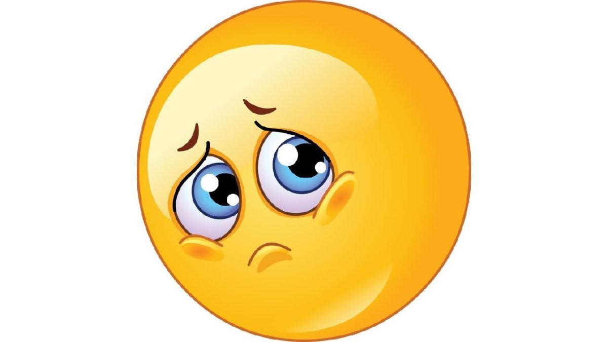 Обиженный смайлик