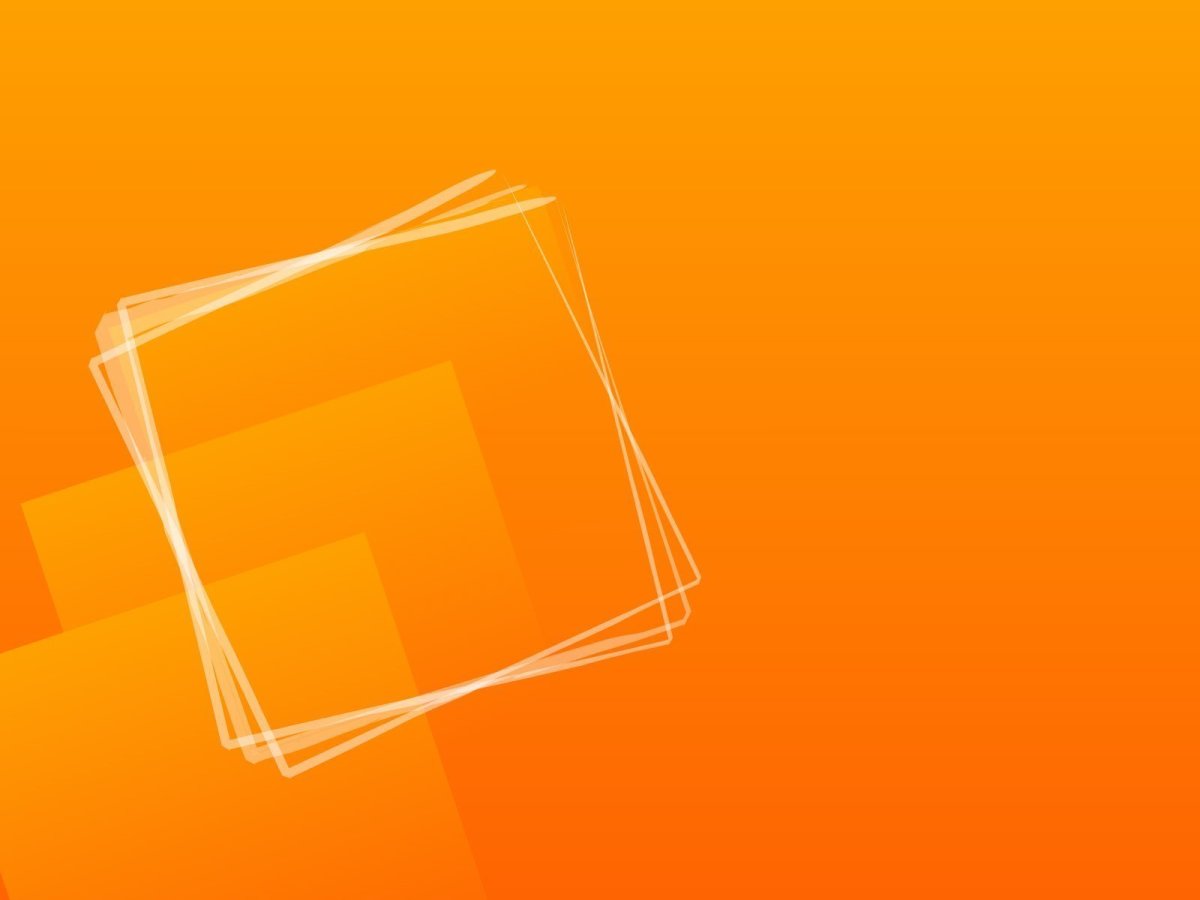 Оранжевые геометрические фигуры