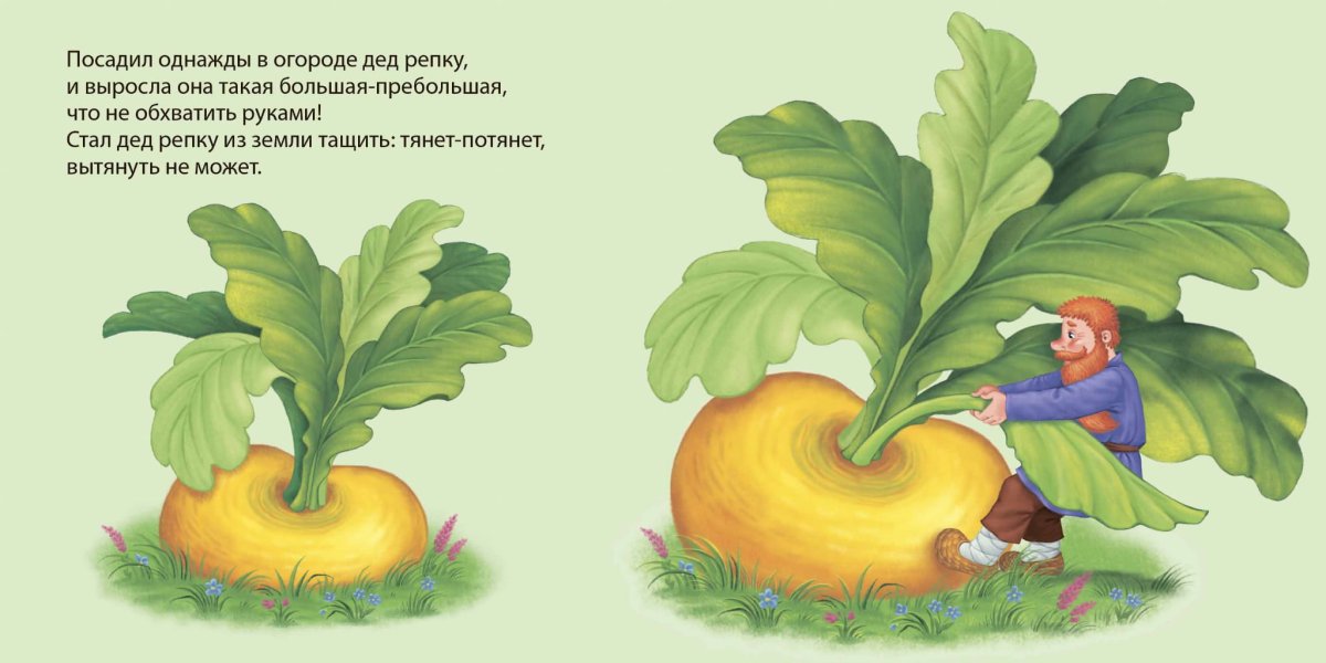 Книжка Репка для детей