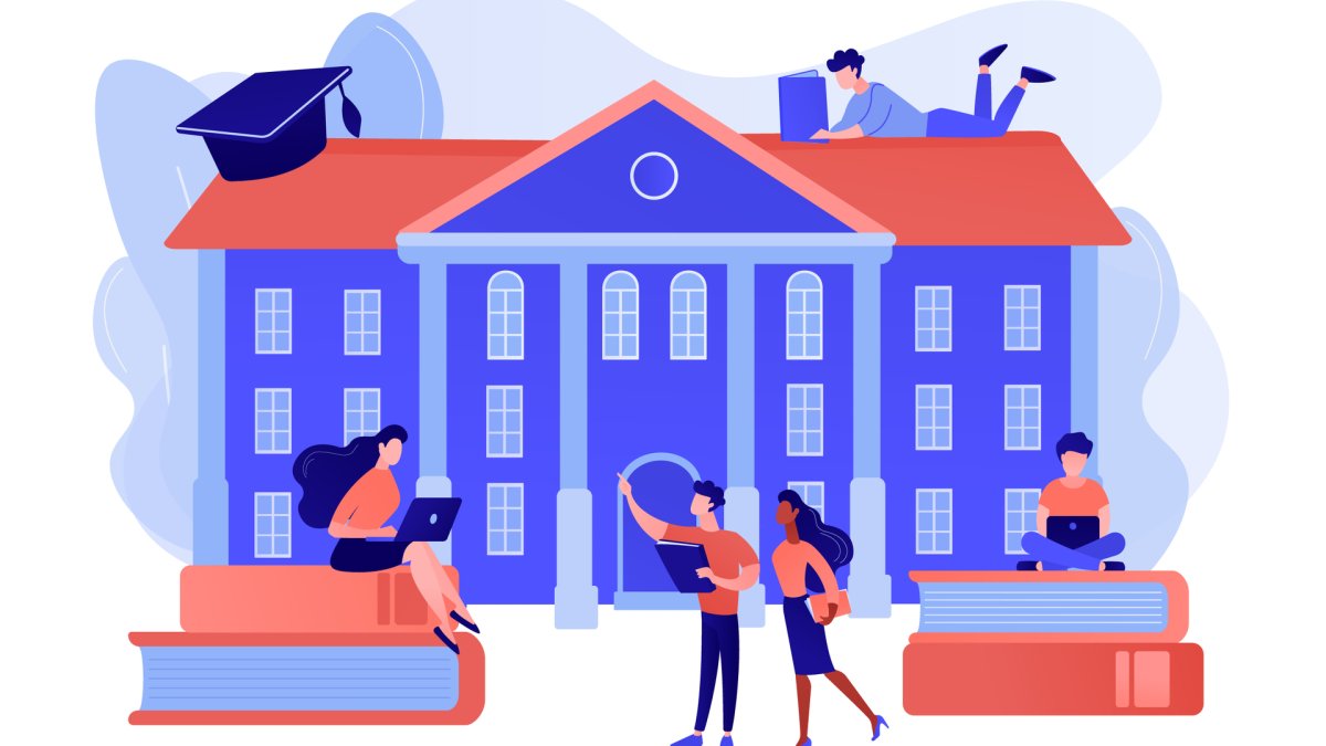 Учебное заведение вектор