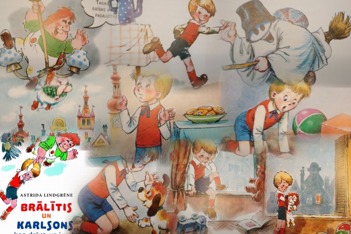 Набор малыш и Карлсон