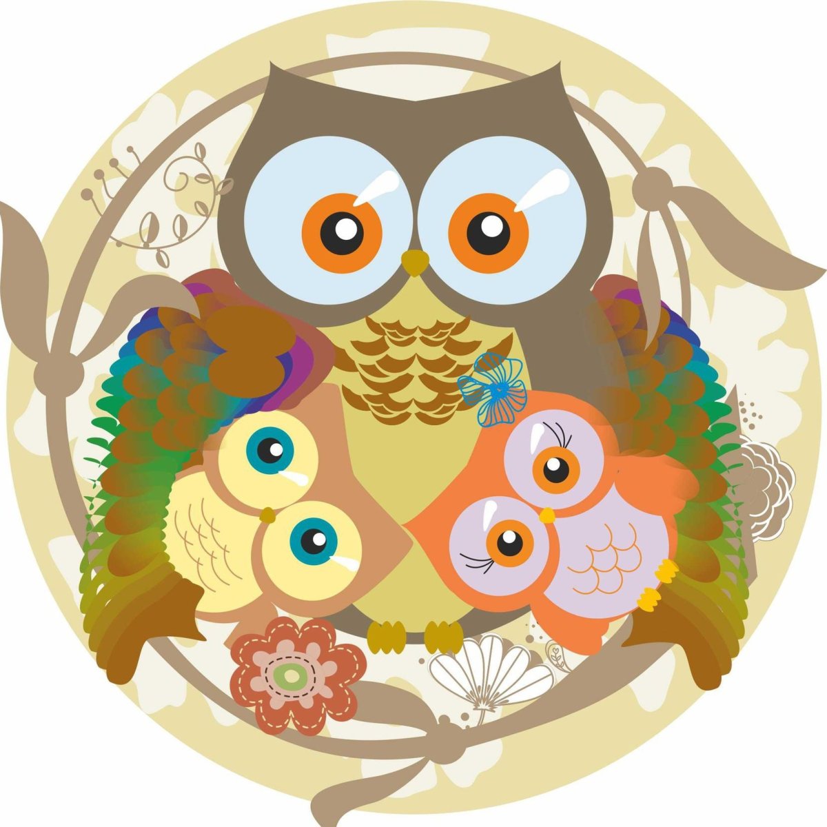 Сова для оформления