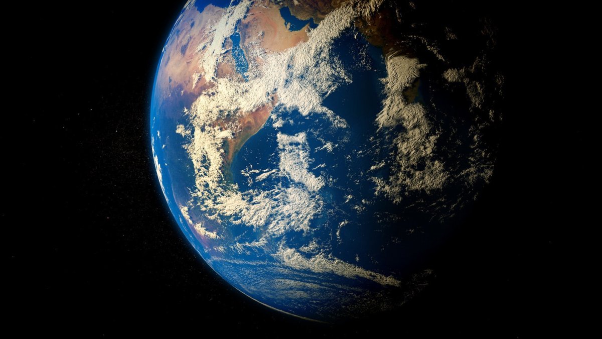 Планета земля из космоса