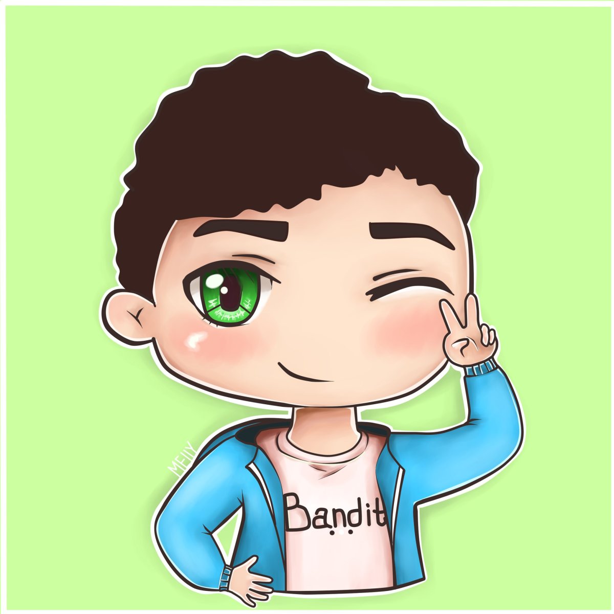 Парень и девушка мультяшные