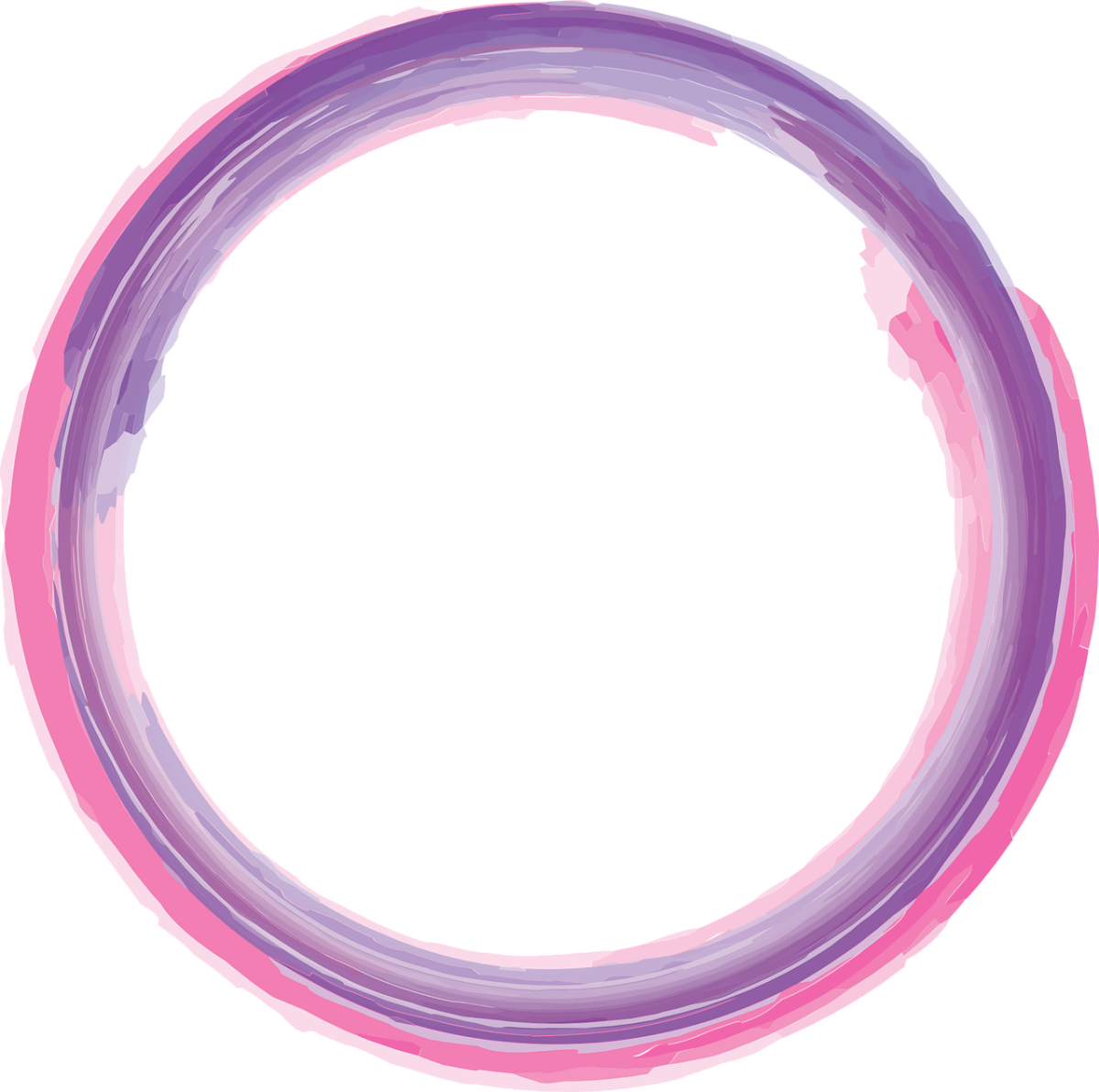 Мазок краски круглый