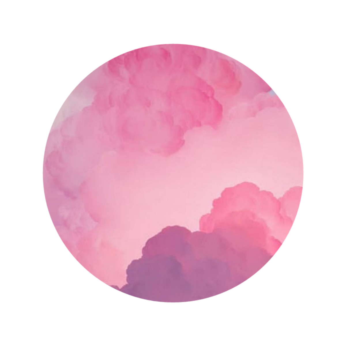 Розовый круг