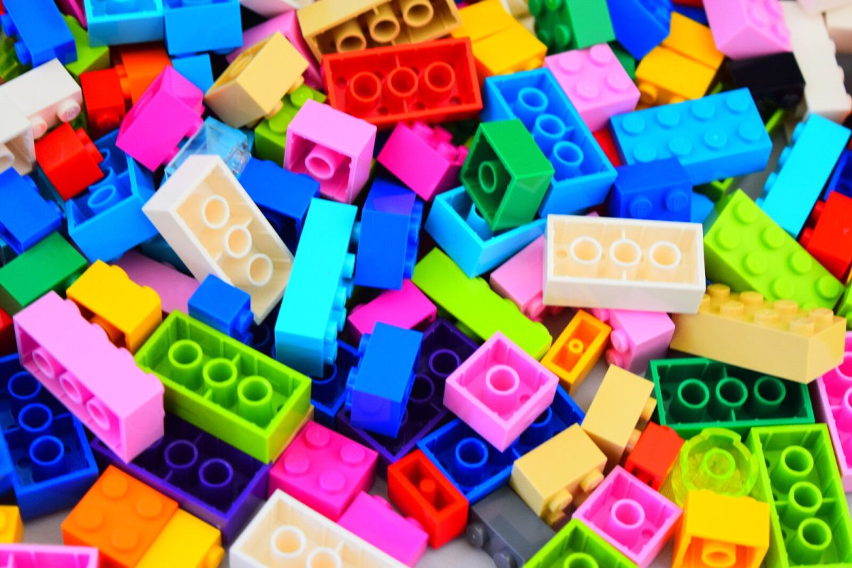 Лего кубики куча