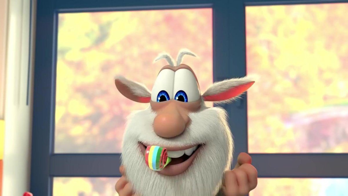 Герои мультика Буба