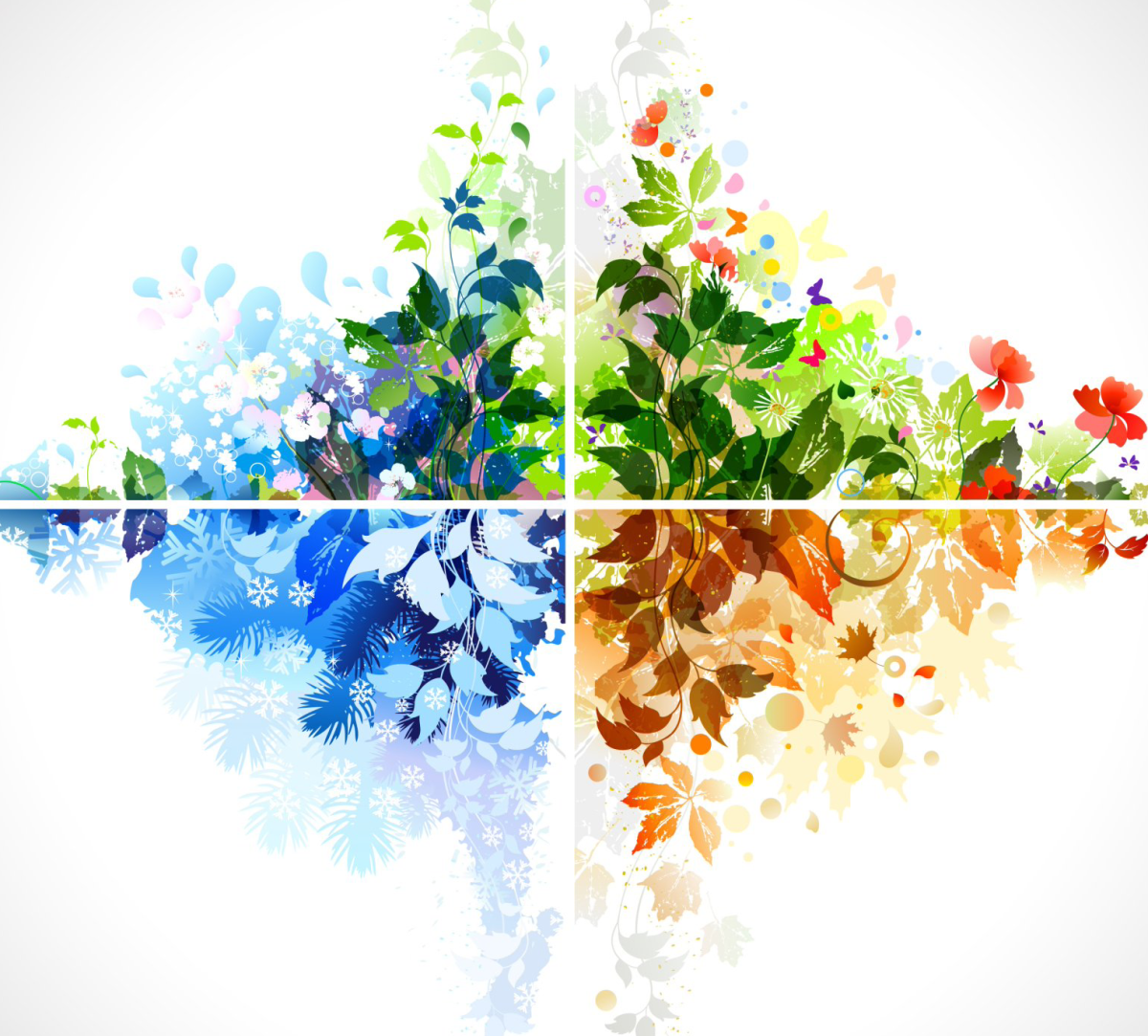 Фон времена года