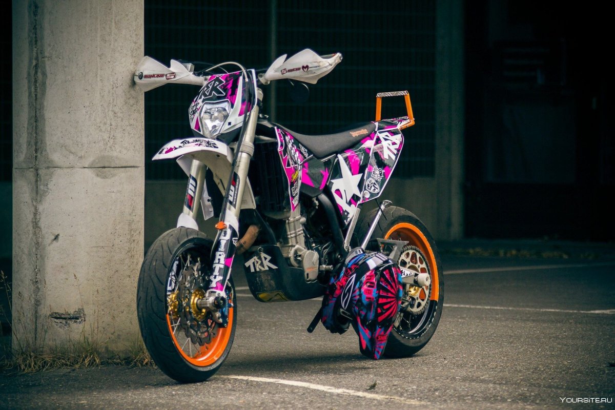 Мотард неон