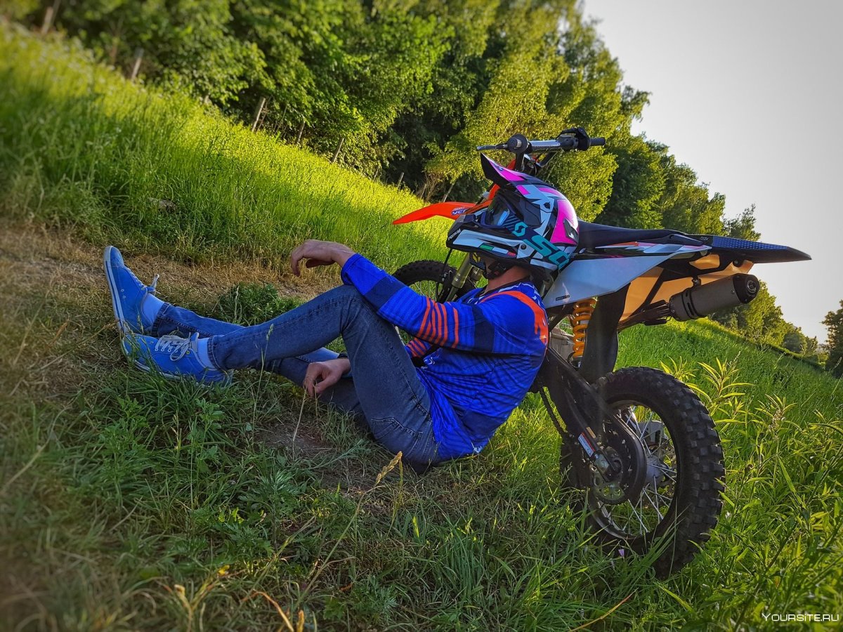 Красивый питбайк