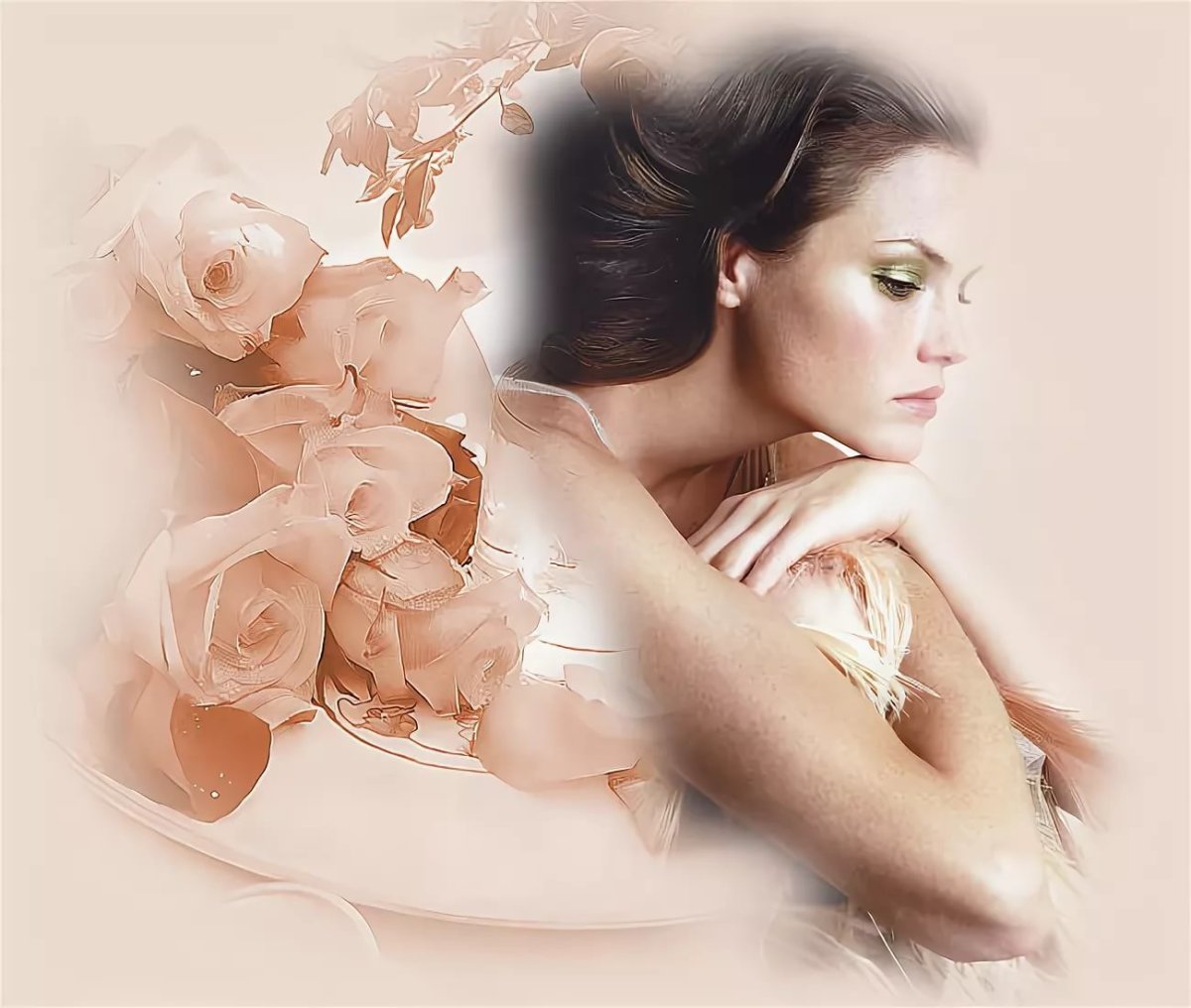 Танец в шляпах женщины