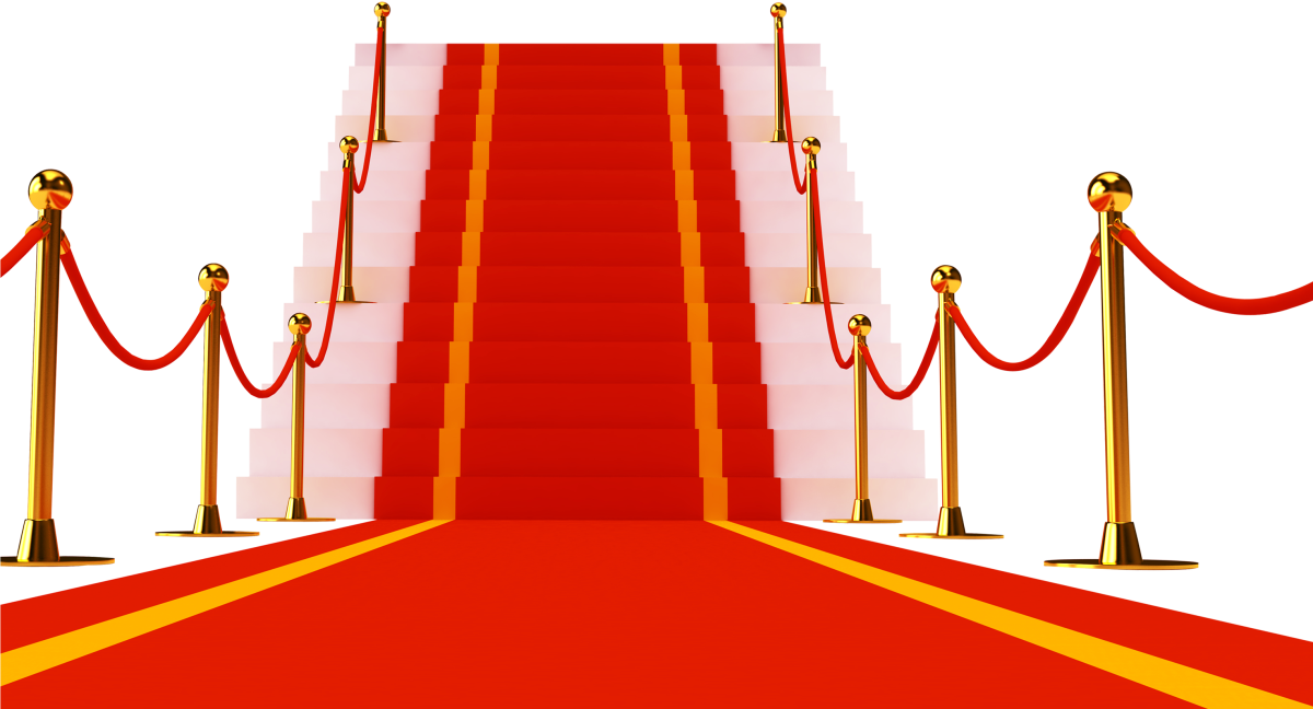 Подиум красная дорожка