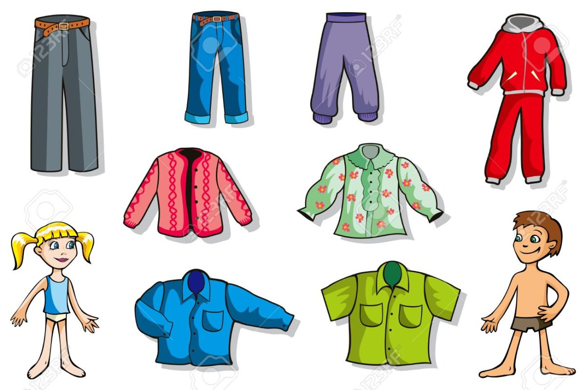 Мультяшная детская одежда