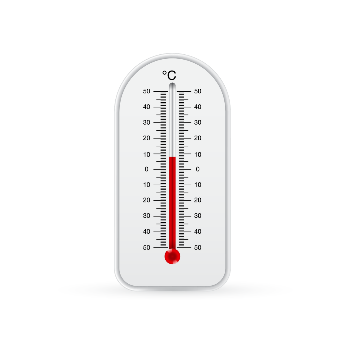 Шкала градусника