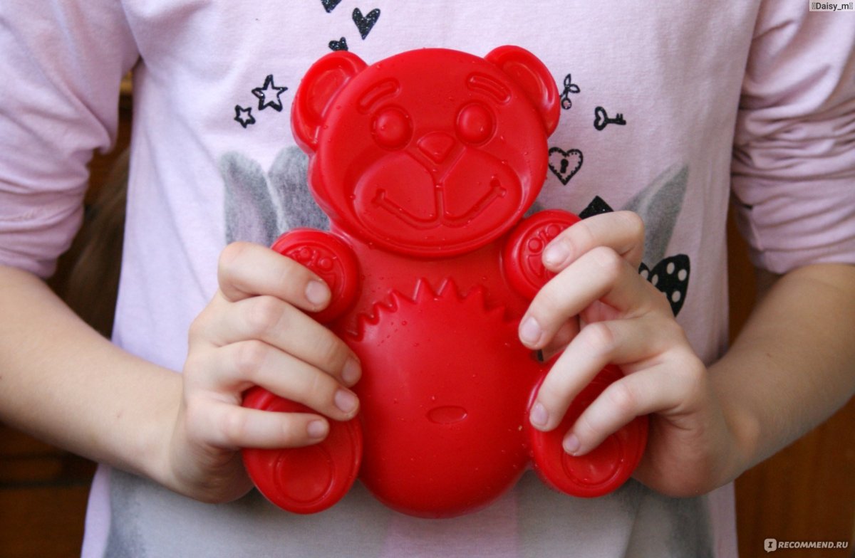 ЖЕЛЕЙНЫЙ медведь Валерка желтый