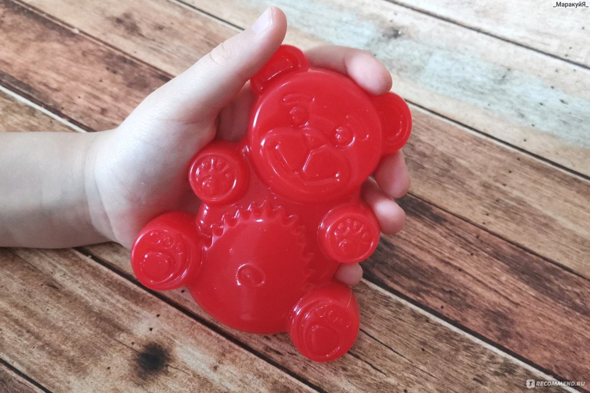 Трафарет мишки для аппликации